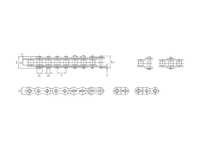 365798_SIMPLEX AMERICAN STANDARD ROLLER CHAINS